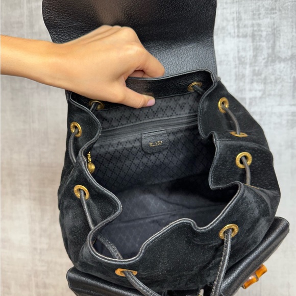 Gucci suede backpack - Picture 4 of 6